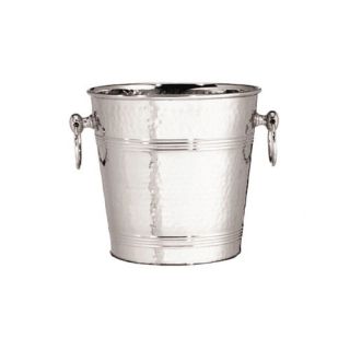 Qt. Stainless Steel Wine Bucket in Hammered