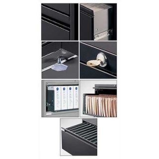 Global Total Office 9300 Series 42 W Five Drawer Lateral File