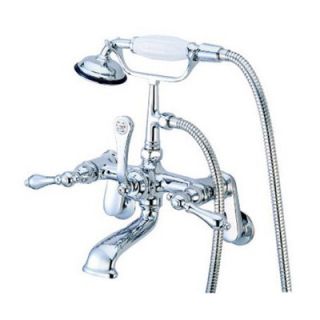 Elements of Design Hot Springs Wall Mount Clawfoot Tub Faucet Trim