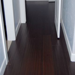 Yanchi Handscraped 6 Solid Bamboo Flooring in Espresso