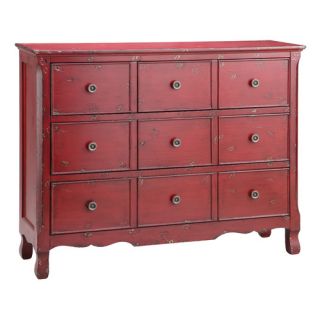 Painted Treasures 3 Drawer Accent Chest