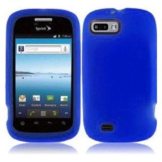 VMG For ZTE Valet Z665C / ZTE Fury (TracFone, Sprint) Cell Phone Soft Gel Silicone Skin Case Cover   Blue Cell Phones & Accessories