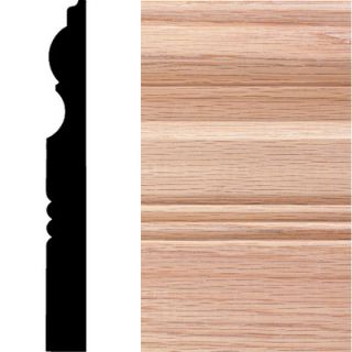 Manor House 3/4 in. x 3 in. x 8 ft. Maple Wainscot Base Moulding