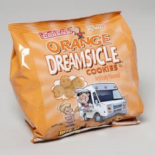 BUDS BEST ORANGE DREAMSICLE 6 OZ BAG, Case Pack of 12  Packaged Biscuit Snack Cookies  Grocery & Gourmet Food
