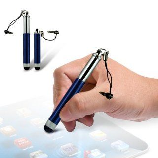 Fone Case Verizon Ellipsis 7 Mini Retractable Adjustable Capacitive Stylus Touch Pen (Blue) Cell Phones & Accessories