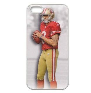 FashionCaseOutlet NFL San Francisco 49ers Colin Kaepernick Accessories Apple Iphone 5 Waterproof TPU Back Cases Cell Phones & Accessories