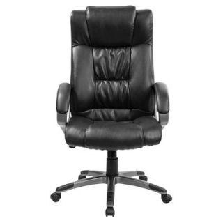 Flash Furniture Double Padded High Back Office Chair with Titanium