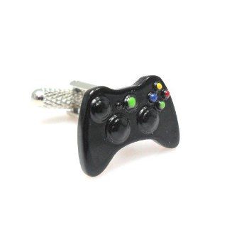 Xbox 360 Cufflinks Game Controller Joystick TV Games + Free Box & Cleaner Jewelry