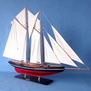Handcrafted Model Ships Bluenose 2 Sailing Model Yacht