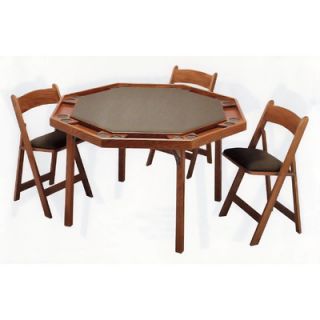 Kestell Furniture 52 Maple Contemporary Folding Poker Table
