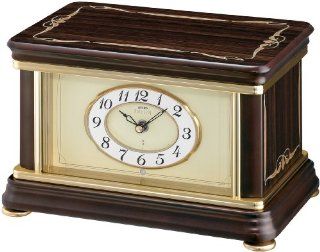 Seiko Emblem Clock & Jewelry Box With Inlay Case Decoration Watches