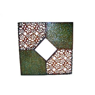 Cheungs 16 Square Wall Art with Di Mirror in Multicolor