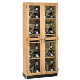 Diversified Woodcrafts Micro Charger Glass Door Cabinet