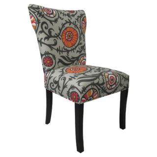 Sole Designs Willard Cotton Wingback Cotton Slipper Chair (Set of 2)