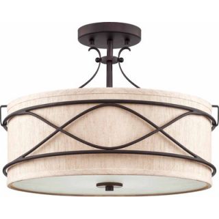 Volume Lighting Giovanni 2 Light Semi Flush Mount