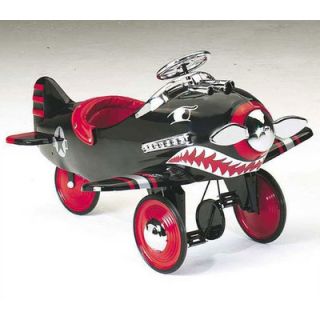 Airflow Collectibles Shark Attack Pedal Plane in Black