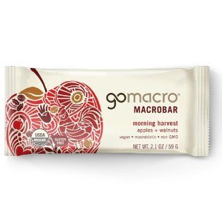 Macrobar Apple And Walnuts 15 Pack (2.1 Oz Ea)  Breakfast Snack Bars  Grocery & Gourmet Food