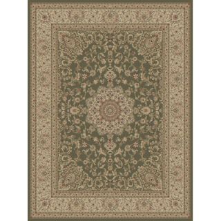 TayseRugs Kashmir Green Rug