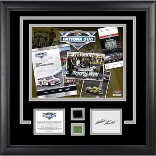 Mounted Memories NASCAR 2012 Daytona 500 Champion Sublimated I WAS
