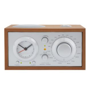 Tivoli Audio LLC Model Three Clock Radio in Cherry / Silver