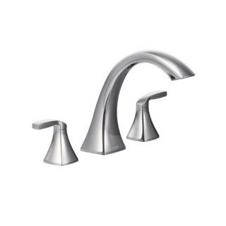 Moen KRTVO D T693CR Voss 8 1/4 Inch Roman Tub Faucet, Chrome   Bathtub Faucets  