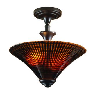 Uttermost Alexander 2 Light Semi Flush Mount