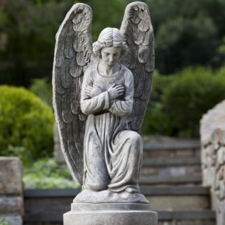 Alfresco Home Kneeling Angel Statue