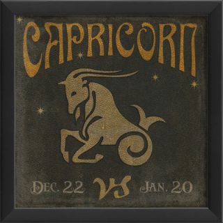 Blueprint Artwork Zodiac Capricorn Wall Art