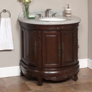 Lanza Moon 36 Vanity Set with Backsplash