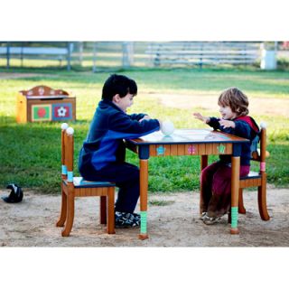 Teamson Kids Little Sports Fan Kids 3 Piece Table and Chair Set