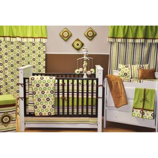 Bacati Mod Dots and Stripes Crib Bedding Collection