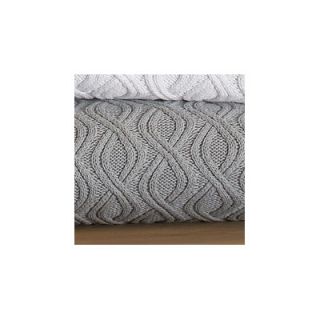 Peacock Alley Marbella Wavy Cable Cotton Throw