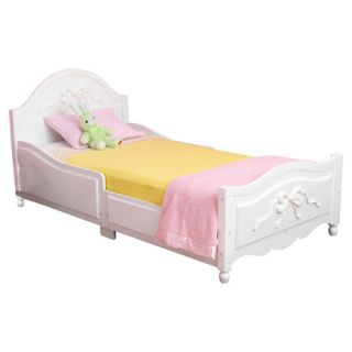 Tiffany Toddler Bed in White