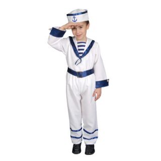 Dress Up America Deluxe Sailor Boy Childrens Costume Set