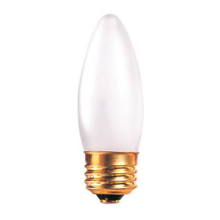 Bulbrite Industries 60W Incandescent Torpedo Chandelier Bulb with
