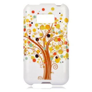 Cell Phone Case Cover Skin for LG LS696 Optimus Elite / Optimus M+ (Contempo Tree)   Sprint,Virgin Mobile,MetroPCS Cell Phones & Accessories