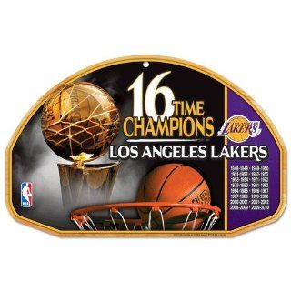 Wincraft Los Angeles Lakers Wood Sign  Sports Fan Decorative Plaques  Sports & Outdoors