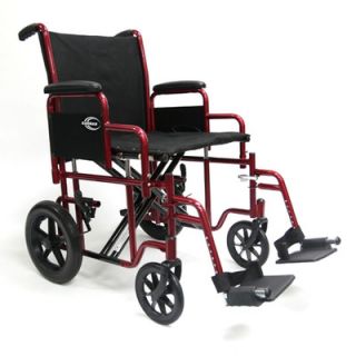 Karman Healthcare Bariatric Transport Wheelchair with Removable