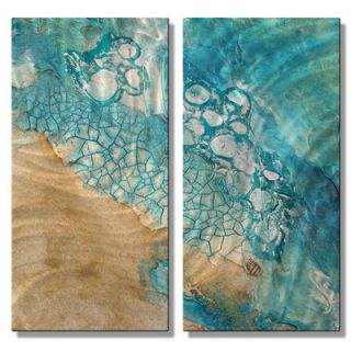 All My Walls Tide Pools Metal Wall Sculpture