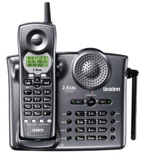 Uniden EXI 3226 2.4 GHz Analog 2 Line Cordless Phone with Caller ID  Cordless Telephones  Electronics
