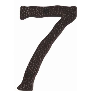 Large Hammered House Numbers
