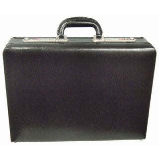 McBrine Luggage Lock Bonded Leather Attache