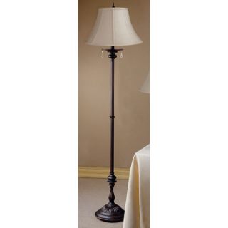 Laura Ashley Home Beverly Floor Lamp with Calais Shade