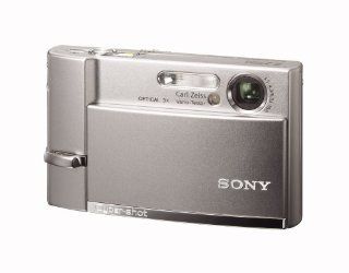 Sony Cyber shot DSC T50S   Digital camera   compact   7.2 Mpix   optical zoom 3 x   supported memory MS Duo, MS PRO Duo   silver  Camera & Photo
