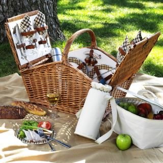 Huntsman Basket for Four with Coffee Service in London