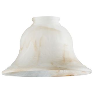 Cappuccino swirl design Wide bell shape Replacement shade for wall or