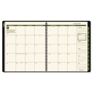 Monthly Professional Planner, 13 Months (Jan Jan), Black Cover, 2014