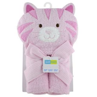 Just Born Character Kitty Hooded Towel