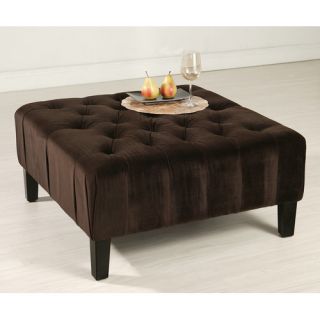 Lorence Square Tufted Ottoman