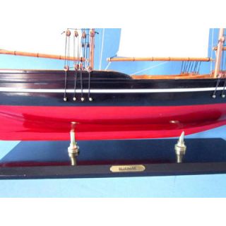 Handcrafted Model Ships Bluenose Yacht
